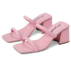 New Free People Parker Double Strap Heel Perfect Pink $128 - EU 38 (US 7.5) M